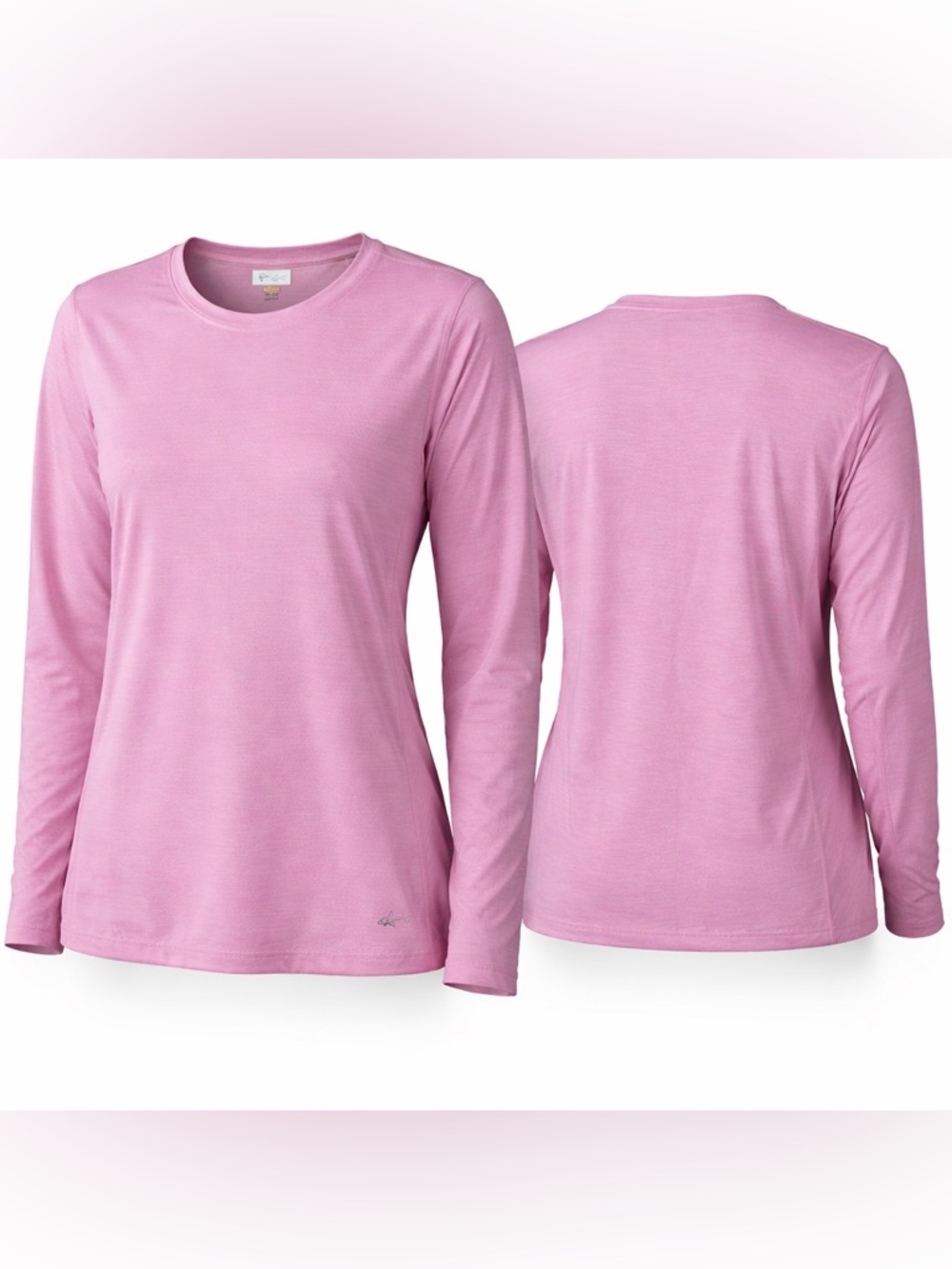 Greg Norman Pink Long Sleeve Performance Shirt - XXL
